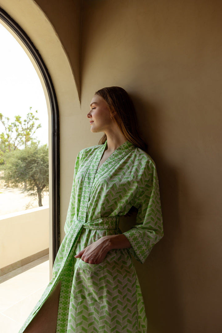 Herringbone Robe