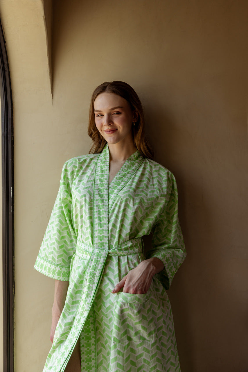 Herringbone Robe