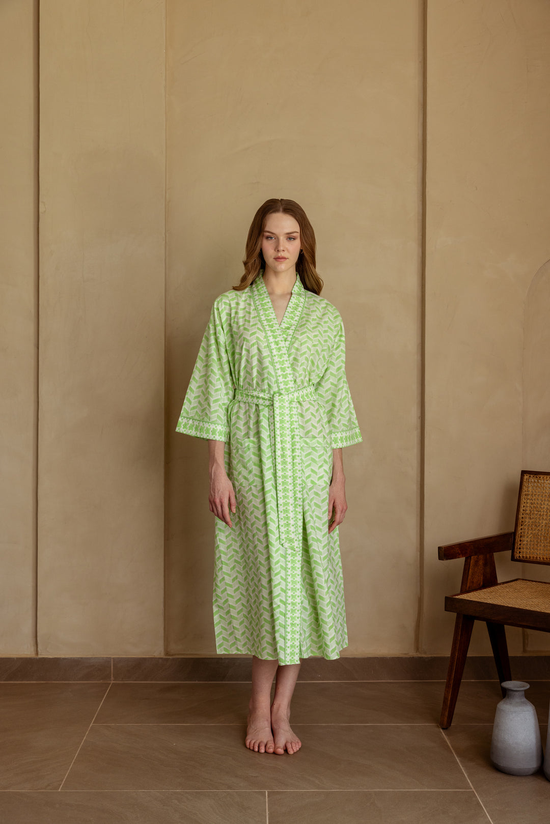 Herringbone Robe