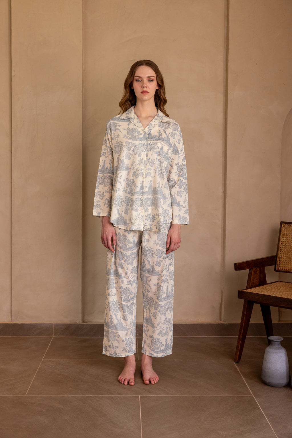 Toile Bleu Organic Cotton Pajama Set