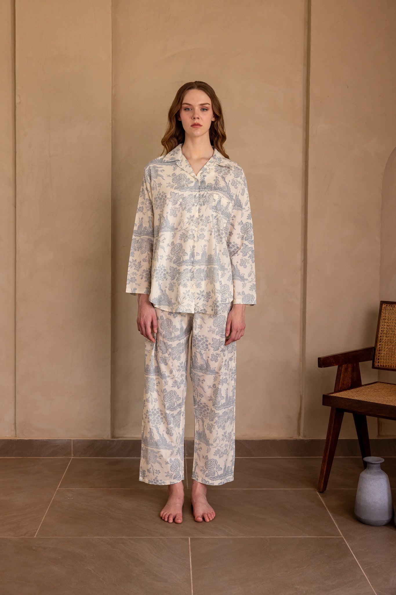 Toile Bleu Organic Cotton Pajama Set