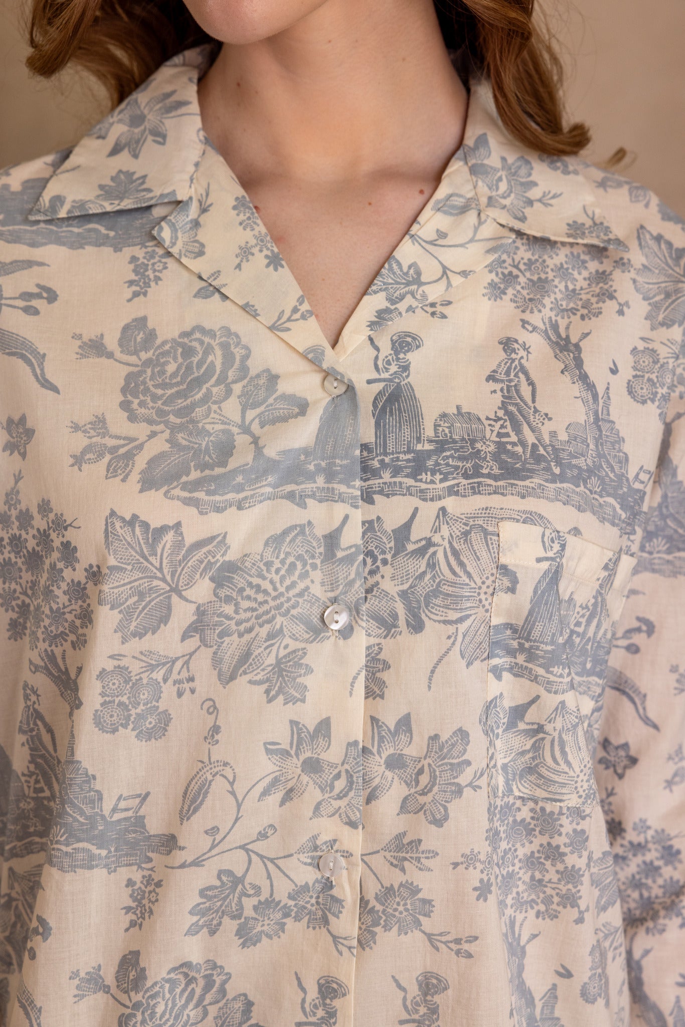 Toile Bleu Organic Cotton Pajama Set