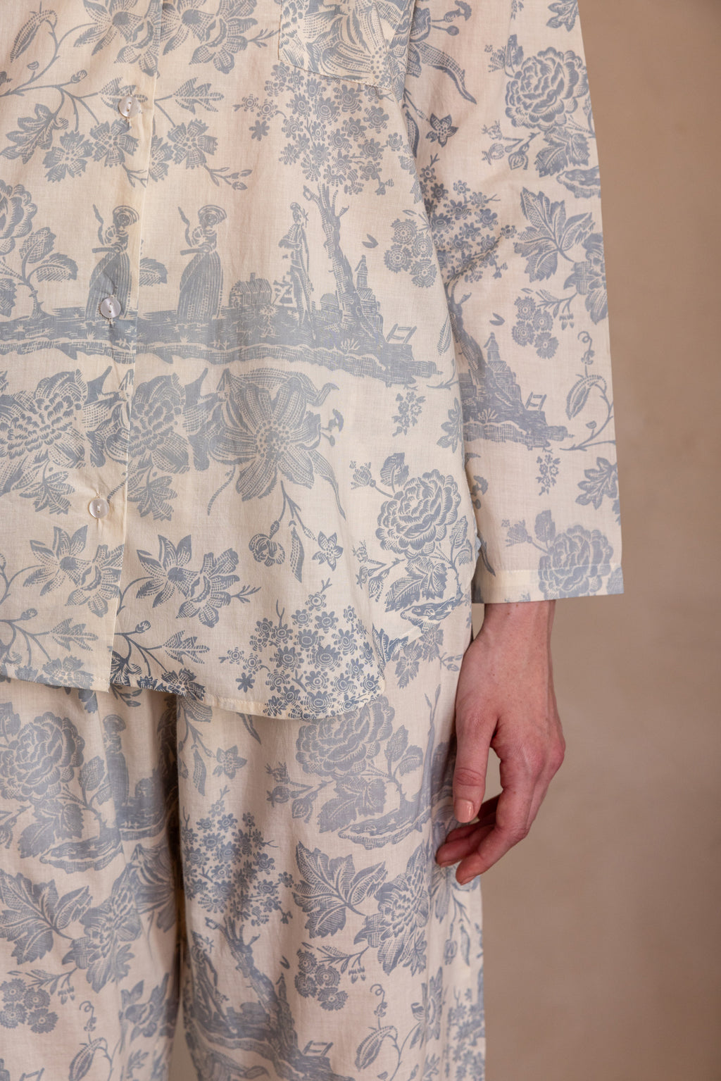 Toile Bleu Organic Cotton Pajama Set
