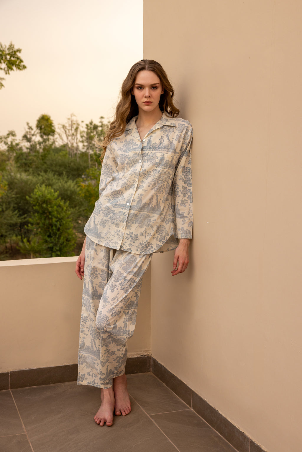 Toile Bleu Organic Cotton Pajama Set